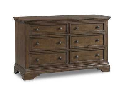 Olivia 6 Drawer Dresser - Rosewood