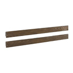 Olivia Full Bed Rails - Rosewood