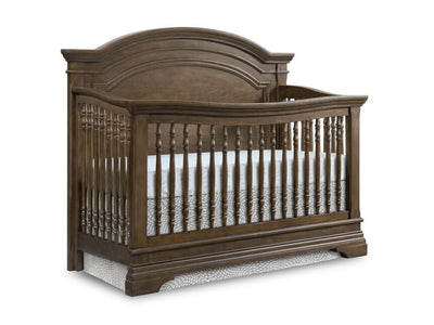 Olivia Arch Top Crib - Rosewood