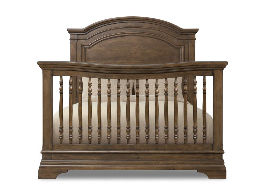 Olivia Arch Top Full Bed Package - Rosewood