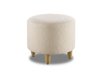 Olivia Ottoman - White