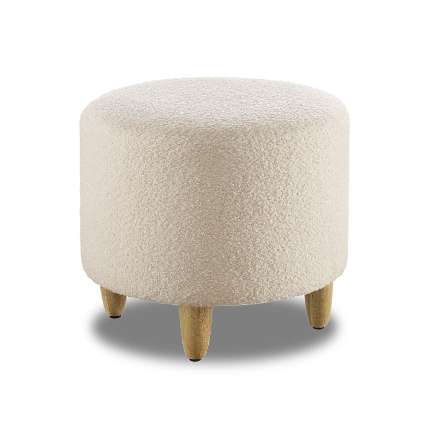 Olivia Ottoman - White