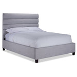 Orchid 3-Piece Full Bed - Light Grey