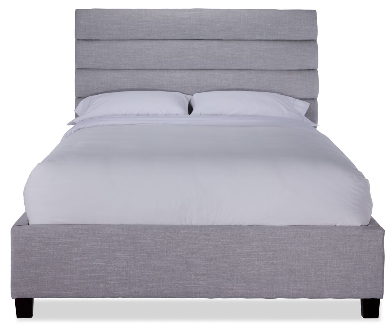 Orchid 3-Piece Full Bed - Light Grey