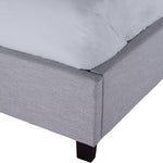 Orchid 3-Piece Queen Bed - Light Grey