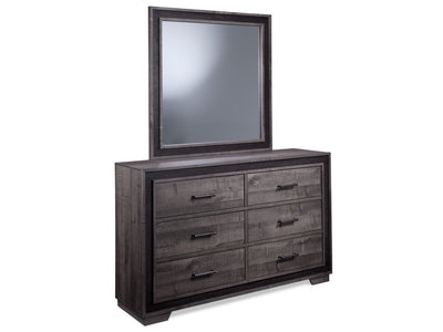 Orlando 6 Drawer Dresser - Grey