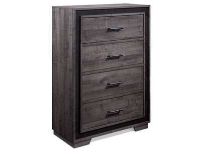 Orlando 4 Drawer Chest - Grey