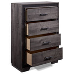 Orlando 4-Drawer Chest - Grey
