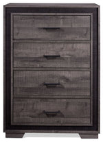 Orlando 4-Drawer Chest - Grey