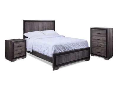 Orlando 5-Piece King Bedroom Package - Grey