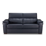 Orlando-Ray Leather Sofa-Blue