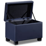 Paloma 3-Piece Ottoman - Navy