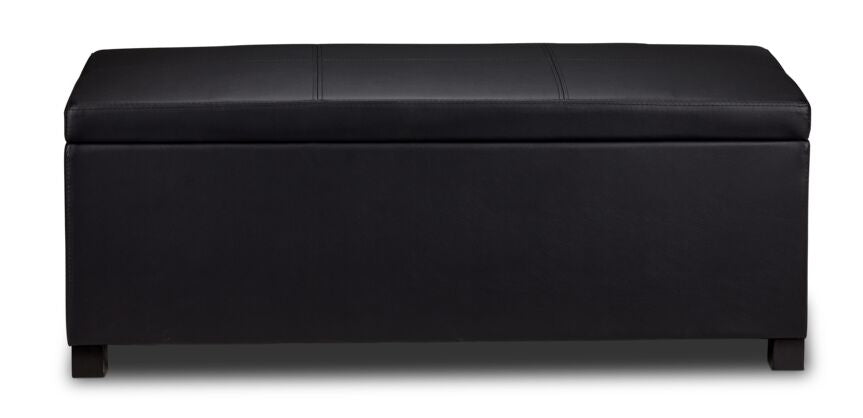 Paloma 3-Piece Ottoman - Black