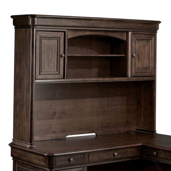 Palomar Desk Hutch - Tuscany Brown