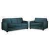 Penelope Sofa and Chair and a Half Set - Teal