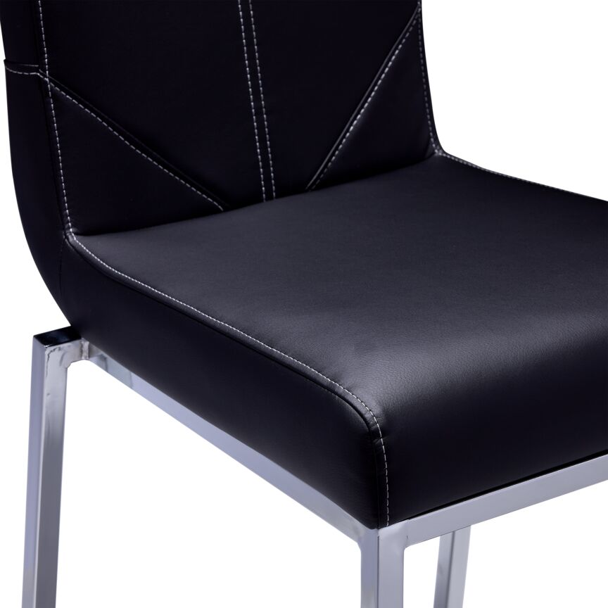 Prescott Counter Height Stool - Black