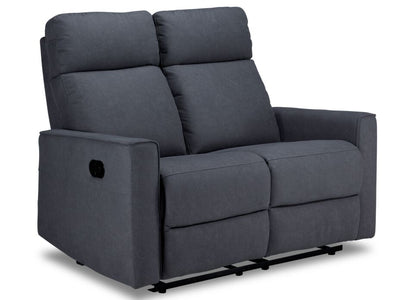 Raguso Reclining Loveseat- Pewter