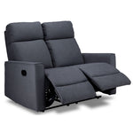 Raguso Reclining Loveseat- Pewter