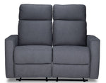 Raguso Reclining Loveseat- Pewter