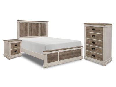 Rayne 5-Piece Queen Bedroom Package - Weathered Grey