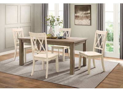 Remi 5-Piece Dining Set - White