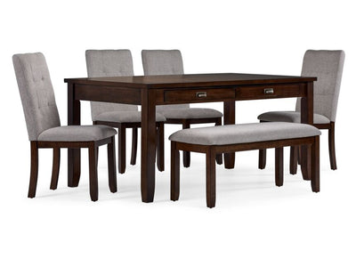 Renata 6-piece Dining Set - Cherry