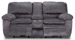 Reyes Power Reclining Loveseat - Grey