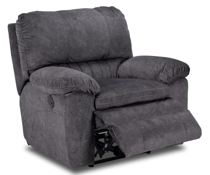Reyes Power Recliner - Grey