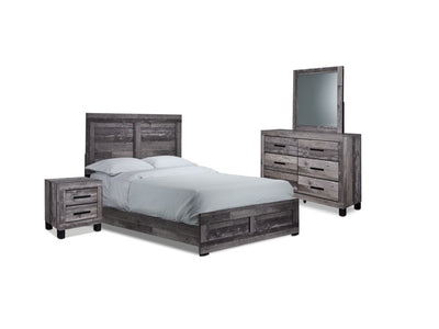 River 6-Piece King Bedroom Package - Light Grey