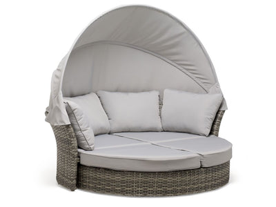 Riviera - Outdoor Daybed with Canopy - Grey