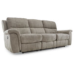 Roarke Reclining Sofa - Silver Grey