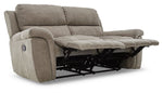 Roarke Reclining Loveseat - Silver Grey