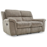 Roarke Sofa and Loveseat Set - Silver Grey