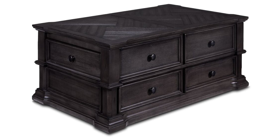 Roman 48" Lift-Top Coffee Table - Grey