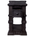 Roman 22" Chairside Table - Grey