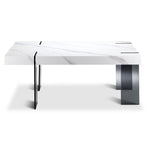 Salerno Coffee Table - White and Black