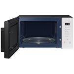 Samsung BESPOKE White Glass Countertop Microwave (1.1 cu.ft.) - MS11T5018AE/AC