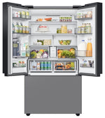 Samsung BESPOKE 36" 23.9 Cu. Ft. Stainless Steel Counter-Depth French Door Refrigerator - RF24BB6200QLAA
