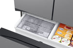 Samsung BESPOKE 36" 23.9 Cu. Ft. Stainless Steel Counter-Depth French Door Refrigerator - RF24BB6200QLAA