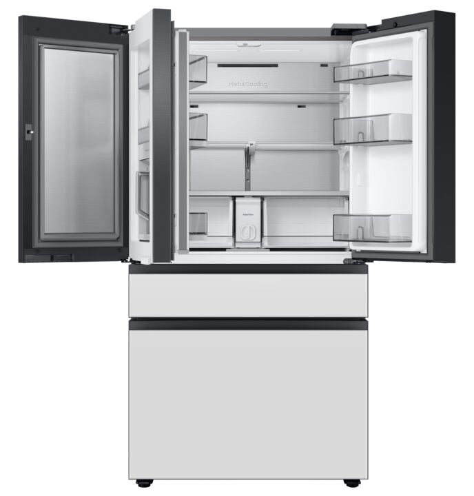 Samsung BESPOKE 36" 22.8 Cu. Ft. Counter-Depth 4-Door French Door Refrigerator with Autofill Pitcher (Without Panels) - RF23BB8600APAA