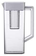 Samsung BESPOKE 36" 4-Door Counter-Depth Refrigerator with Beverage Center and Family Hub (Without Panels) (22.5 cu.ft.) - RF23BB8900AWAC