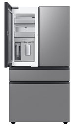 Samsung BESPOKE 36" 22.8 Cu. Ft. Stainless Steel Counter-Depth 4-Door French Door Refrigerator with Beverage Centre - RF23BB8600QLAA