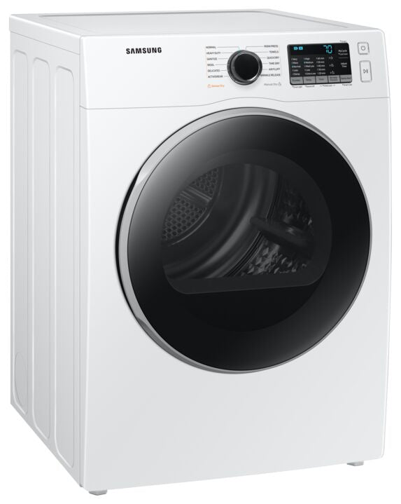 Samsung White Electric Dryer with Heat Pump Technology and Express Cycle (4.0 cu. ft.) - DV25B6800HW/AC