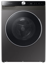 Samsung Inox Grey Front-Load Washer with AI Smart Dial and Super Speed (2.5 cu. ft.) - WW25B6900AX/AC