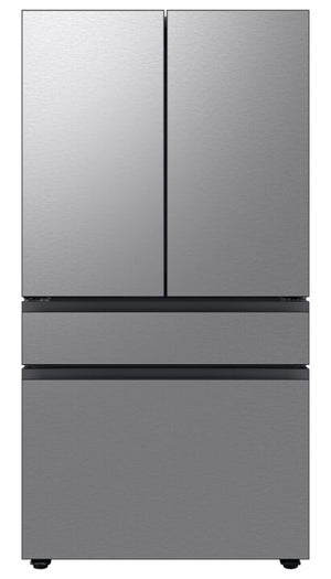 Samsung Stainless Steel BESPOKE 36" 4-Door French-Door Refrigerator with Beverage Center (28.8 cu.ft.) - RF29BB8600QLAA