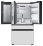 Samsung BESPOKE 36" 4-Door Counter-Depth Refrigerator with Beverage Center and Family Hub (Without Panels) (22.5 cu.ft.) - RF23BB8900AWAC