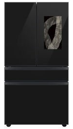 Samsung BESPOKE 36" 4-Door Counter-Depth Refrigerator with Beverage Center and Family Hub (Without Panels) (22.5 cu.ft.) - RF23BB8900ACAC
