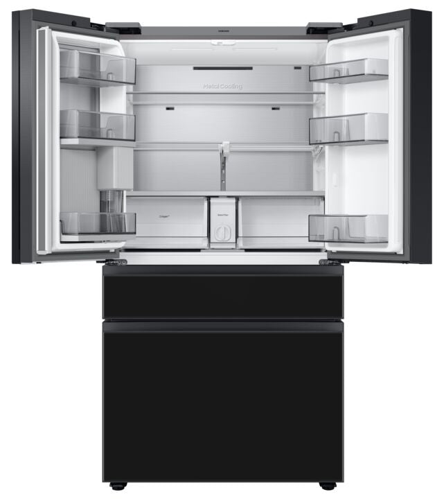 Samsung BESPOKE 36" 4-Door Counter-Depth Refrigerator with Beverage Center and Family Hub (Without Panels) (22.5 cu.ft.) - RF23BB8900ACAC