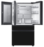 Samsung BESPOKE 36" 4-Door Counter-Depth Refrigerator with Beverage Center and Family Hub (Without Panels) (22.5 cu.ft.) - RF23BB8900ACAC