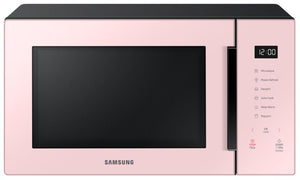 Samsung BESPOKE Pink Glass Countertop Microwave (1.1 cu.ft.) - MS11T5018AP/AC